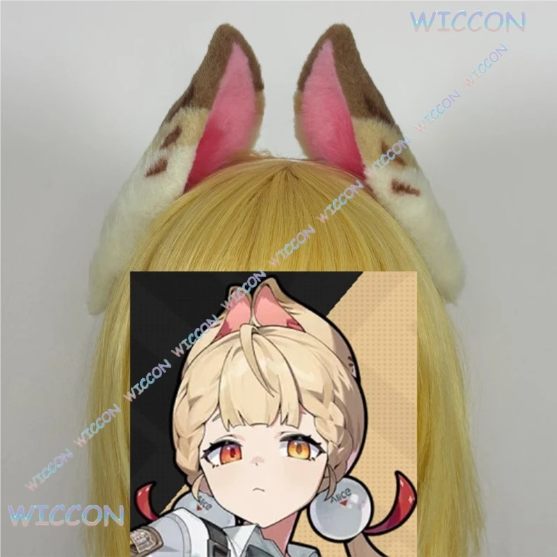 Anime Game Zenless Zone Zero Alice Fluffy Animal Ears Tail Set Adjustable Headband Hair Clip Cosplay Costume Halloween Party
Anime Game Zenless Zone Zero Alice Fluffy Animal Ears Tail Set Adjustable Headband Hair Clip Cosplay Costume Halloween Party