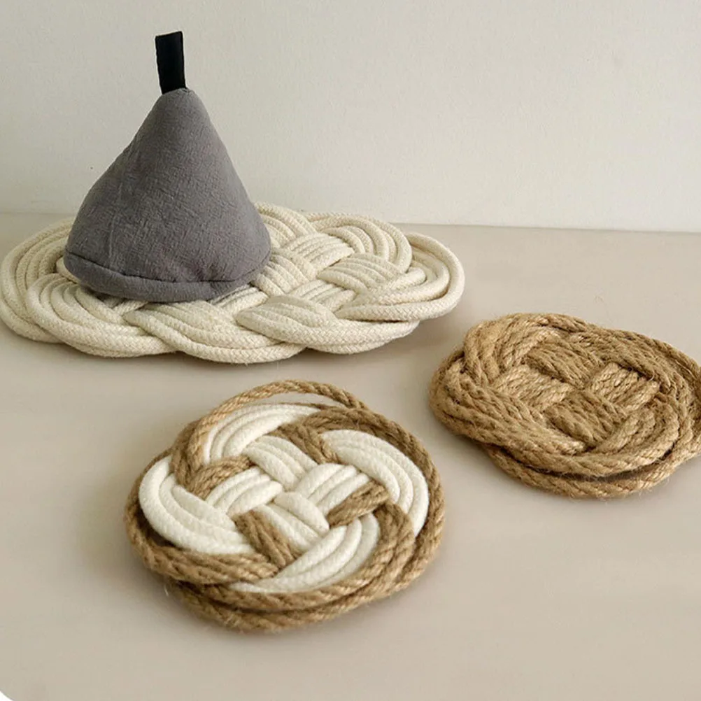 3pcs Woven Placemat Bohemian Vintage Tableware Mat For Home Restaurant Hotel Decorative Coasters Household Place Mats 
3pcs Woven Placemat Bohemian Vintage Tableware Mat For Home Restaurant Hotel Decorative Coasters Household Place Mats