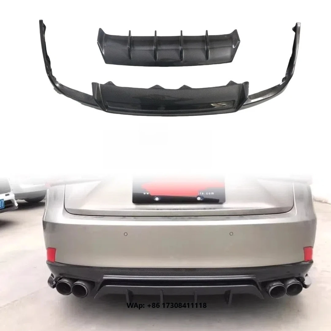 New KSUI Carbon Fiber Rear Diffuser Body Kit for IS250/300/350 (2014-2018)-Retrofit/Upgrade Rear Bumper Lip Accessory
New KSUI Carbon Fiber Rear Diffuser Body Kit for IS250/300/350 (2014-2018)-Retrofit/Upgrade Rear Bumper Lip Accessory