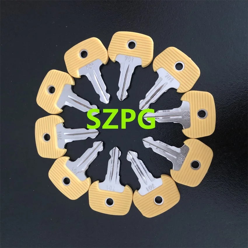 10Pcs 701 Forklift Ignition Key For Trucks 28520480 Yellow Ignition Key Power Start Key Manual Electric Forklift Accessories
10Pcs 701 Forklift Ignition Key For Trucks 28520480 Yellow Ignition Key Power Start Key Manual Electric Forklift Accessories