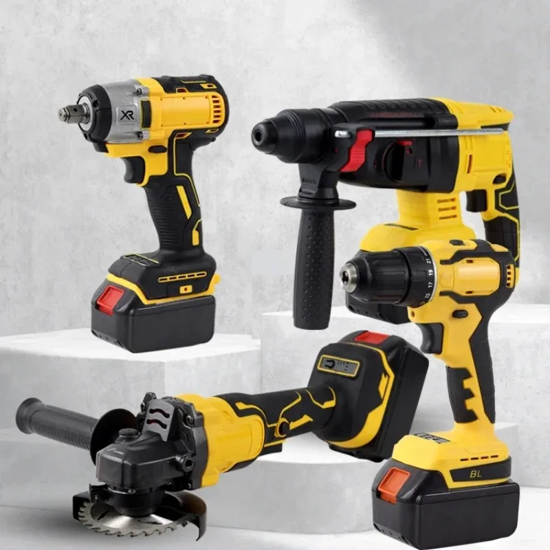 2025/KM Professional Power Drill Machine Electric Impact Wrench Cordless Power Tool Sets 20V Combo Kit
2025/KM Professional Power Drill Machine Electric Impact Wrench Cordless Power Tool Sets 20V Combo Kit