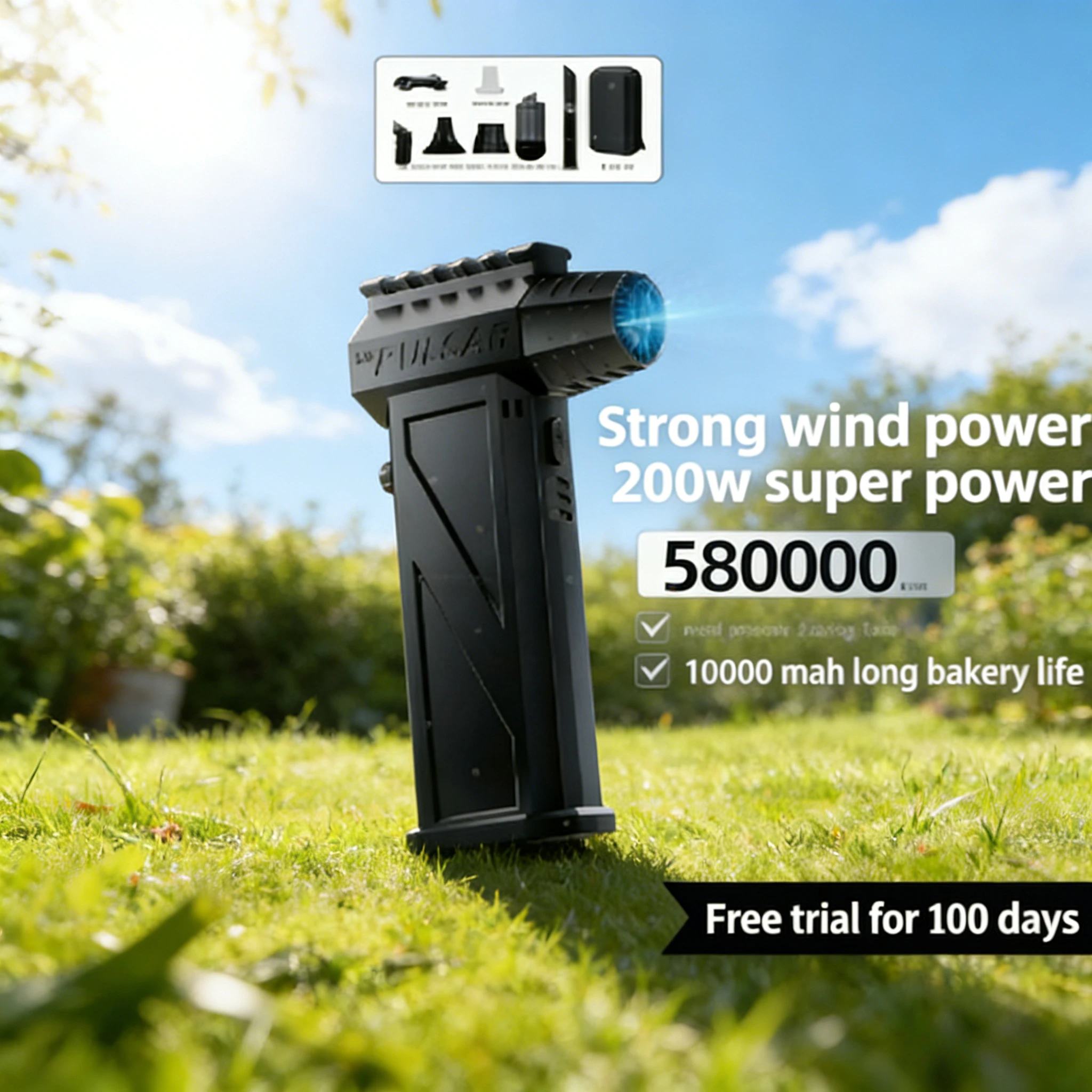 Бесщеточный вихревой вентилятор X3 580000 об/мин | Ручной пылесос-воздуходувка с регулируемой скоростью
Бесщеточный вихревой вентилятор X3 580000 об/мин | Ручной пылесос-воздуходувка с регулируемой скоростью