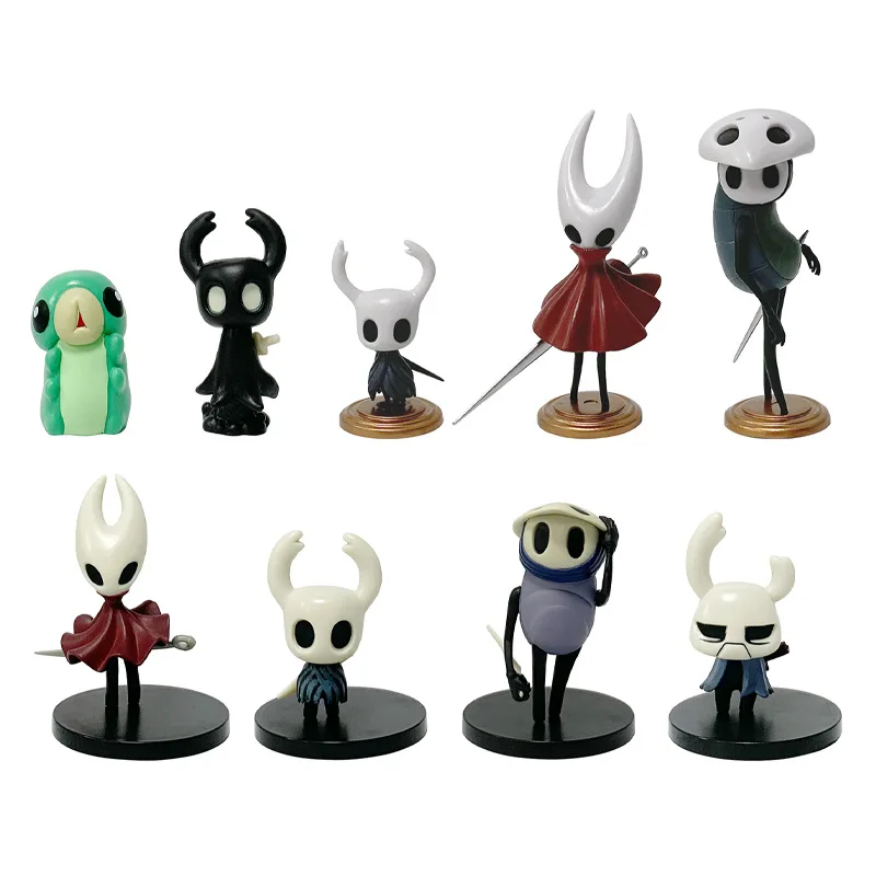 9pcs Hot Hollow NEW Knights Silksong Toy Anime Game Figure Knight Action Figure Hornet Seth Figurine Collectible Model Toys
9pcs Hot Hollow NEW Knights Silksong Toy Anime Game Figure Knight Action Figure Hornet Seth Figurine Collectible Model Toys