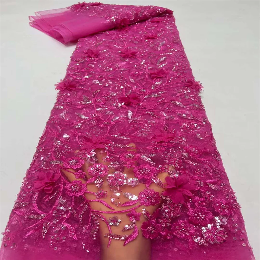 2024 High Quality 3d Flower African Lace Fabric Embroidered Nigerian Wedding Lace Fabric French Tulle Lace Fabric Beaded Sequins
2024 High Quality 3d Flower African Lace Fabric Embroidered Nigerian Wedding Lace Fabric French Tulle Lace Fabric Beaded Sequins