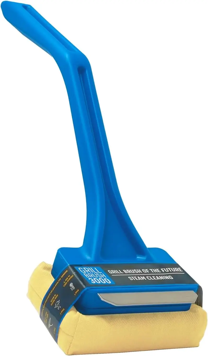 Grill Rescue BBQ Scraper Cleaning Head, Bristle-Free Brush for Cast Iron or Stainless Steel Grates
Grill Rescue BBQ Scraper Cleaning Head, Bristle-Free Brush for Cast Iron or Stainless Steel Grates