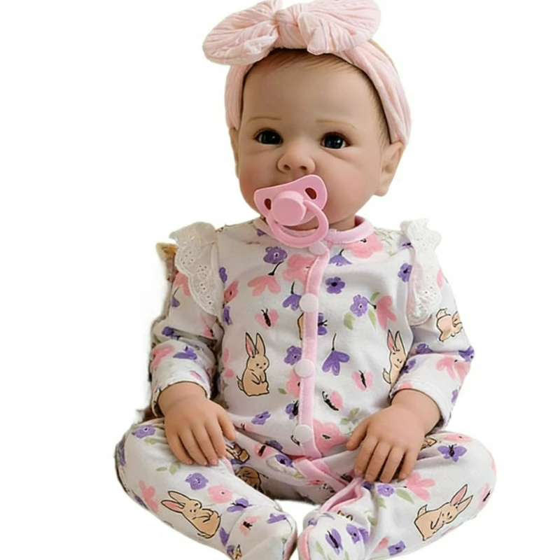 19-дюймовая кукла-реборн Бетти, реалистичная, как новорожденный, с полностью виниловым мягким телом, 3D многослойной росписью кожи и рисованными вручную волосами
19-дюймовая кукла-реборн Бетти, реалистичная, как новорожденный, с полностью виниловым мягким телом, 3D многослойной росписью кожи и рисованными вручную волосами