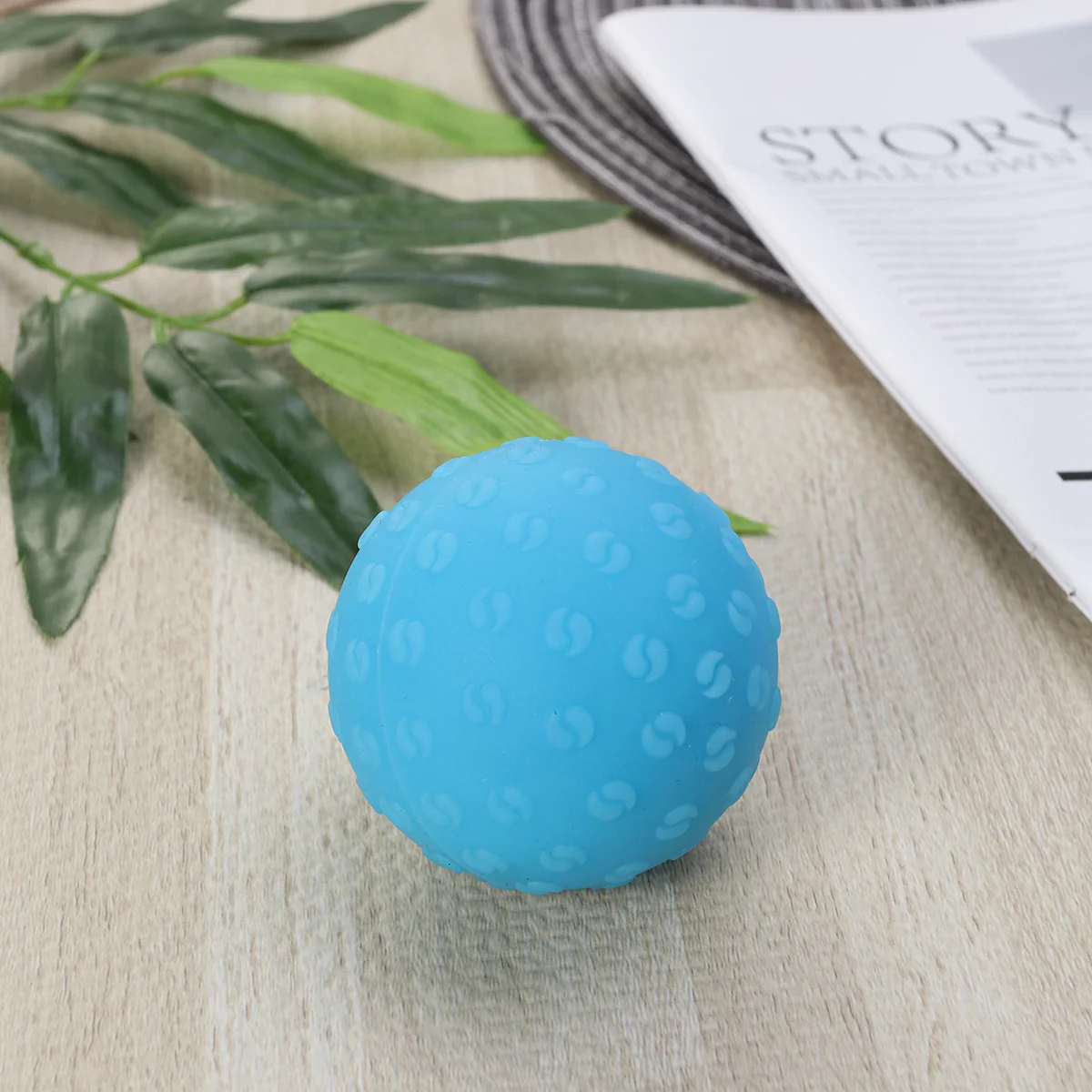 Tai Chi Texture Silicone Massage Blue Yoga Ball Fitness Balance Exercise Foot Hand Physical Therapy Core Workout
Tai Chi Texture Silicone Massage Blue Yoga Ball Fitness Balance Exercise Foot Hand Physical Therapy Core Workout