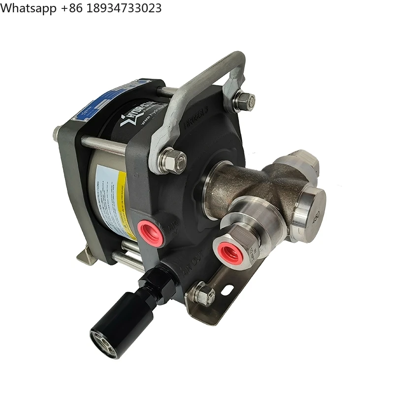 Pneumatic High Pressure Air Driven Liquid Pump Max 15000psi Similar Haskel Wetted Moc 316SS Fluid Pressure Testing Pump
Pneumatic High Pressure Air Driven Liquid Pump Max 15000psi Similar Haskel Wetted Moc 316SS Fluid Pressure Testing Pump
