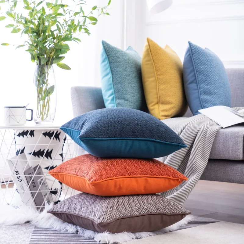 Nordic Solid Cotton Linen Cushion Cover Thick Texture Crochet Throw Pillow Covers Light Luxury Decorative Cushions for Sofa
Nordic Solid Cotton Linen Cushion Cover Thick Texture Crochet Throw Pillow Covers Light Luxury Decorative Cushions for Sofa