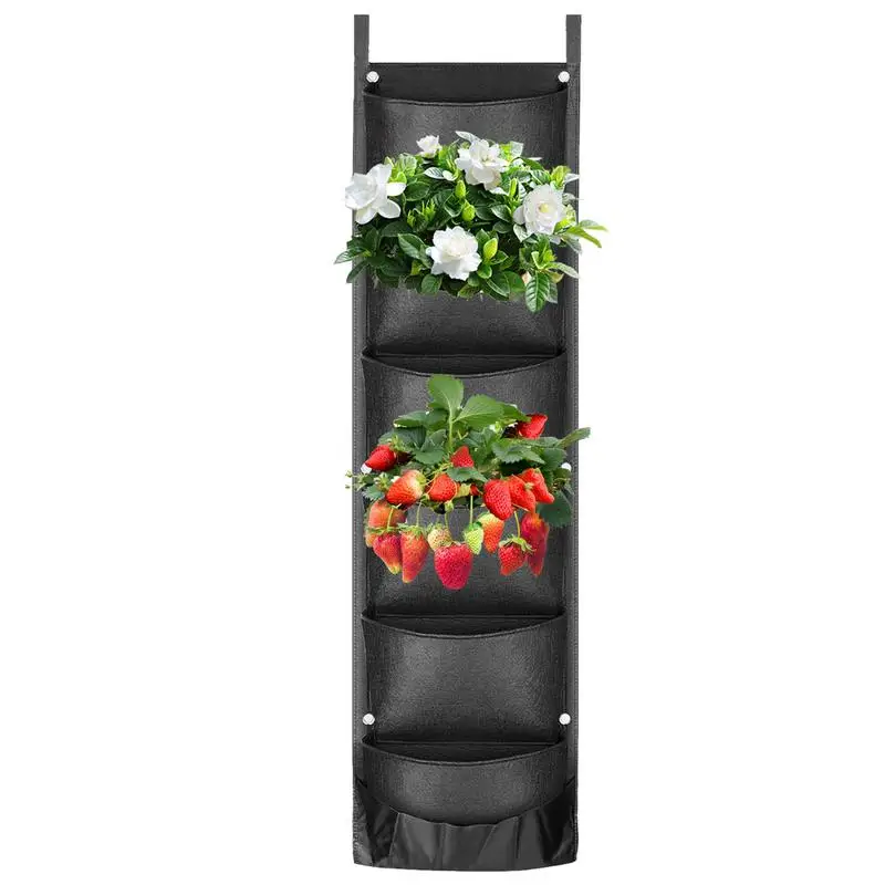 Vertical & Wall Planter 6 Pockets Non-Woven Wall Vertical Garden Waterproof Plant Holder Balcony Decoration Succulent Pot
Vertical & Wall Planter 6 Pockets Non-Woven Wall Vertical Garden Waterproof Plant Holder Balcony Decoration Succulent Pot
