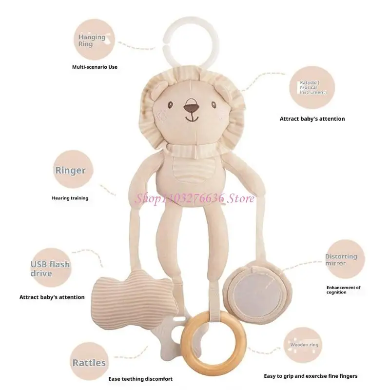 R6FD Hanging Rattles Infant Baby Sensory Development Gifts For Newborn Soft Bells Rattles Crib Strollers Mounted Handbells
R6FD Hanging Rattles Infant Baby Sensory Development Gifts For Newborn Soft Bells Rattles Crib Strollers Mounted Handbells