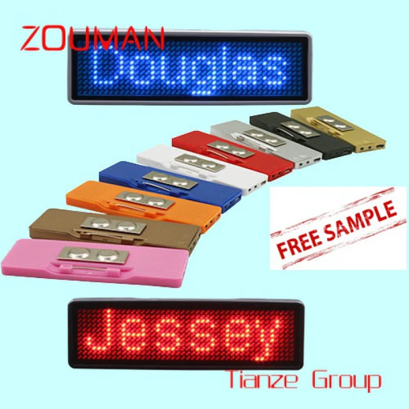 Custom , Free sample App Control Programmable Small LED Display Screen Electronic Led Name Tag LED Name Badge
Custom , Free sample App Control Programmable Small LED Display Screen Electronic Led Name Tag LED Name Badge