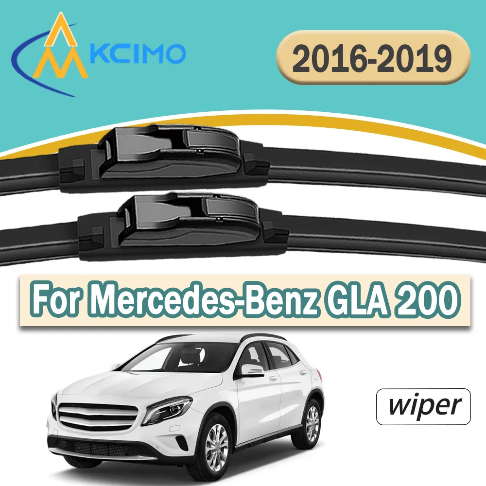 High Clear View Car Wiper Blades Set Rust Resistant Stable Wiping Front Windshield Wipers For Mercedes-Benz GLA 200 2016-2019
High Clear View Car Wiper Blades Set Rust Resistant Stable Wiping Front Windshield Wipers For Mercedes-Benz GLA 200 2016-2019