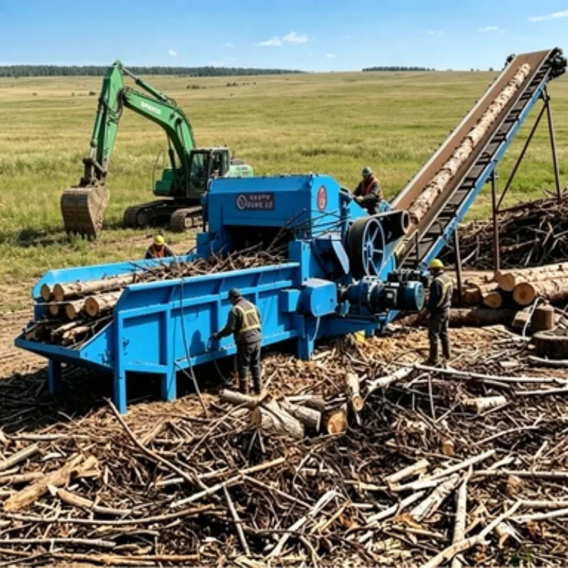 Automatic Industrial Wood Chipper and Tree Branch Grinder for Biomass Crushing and Forestry Applications
Automatic Industrial Wood Chipper and Tree Branch Grinder for Biomass Crushing and Forestry Applications
