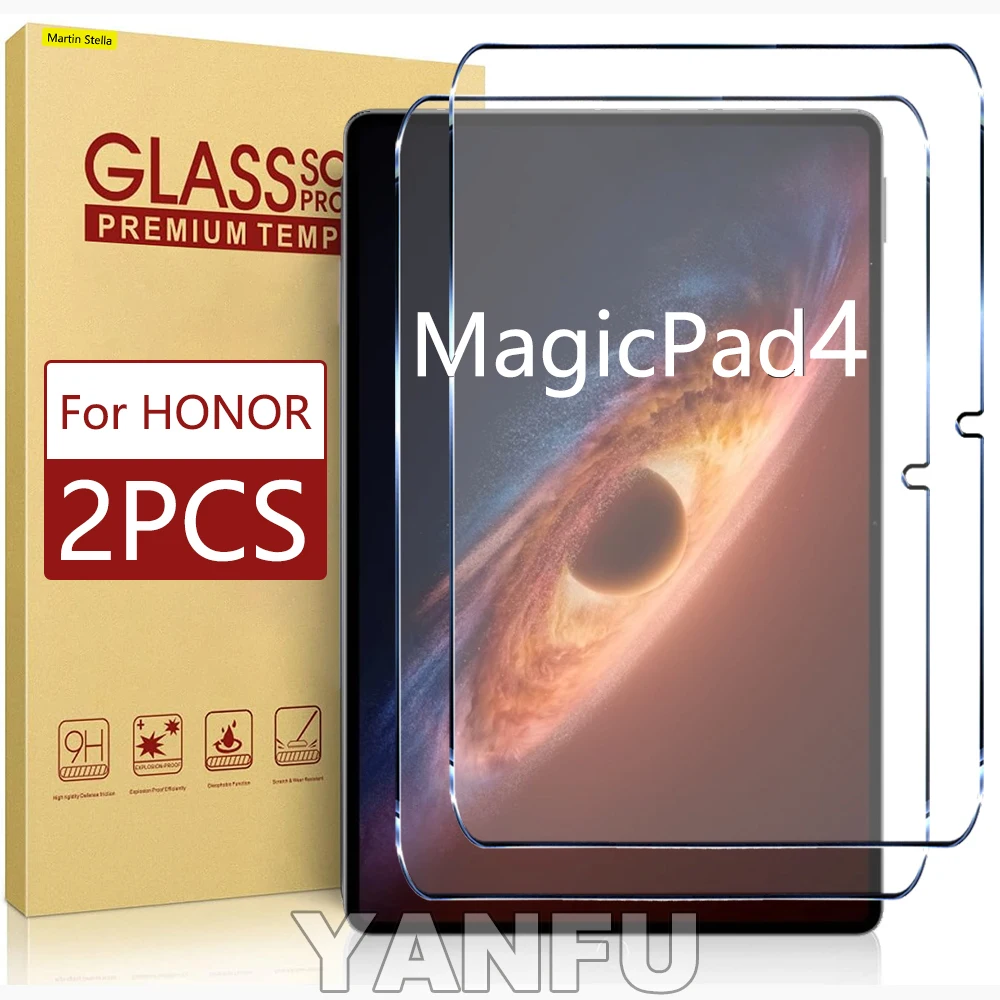For Honor MagicPad 4 Tempered Glass Screen Protector On Honor Magic Pad 4 MagicPad4 2026 9H Film
For Honor MagicPad 4 Tempered Glass Screen Protector On Honor Magic Pad 4 MagicPad4 2026 9H Film