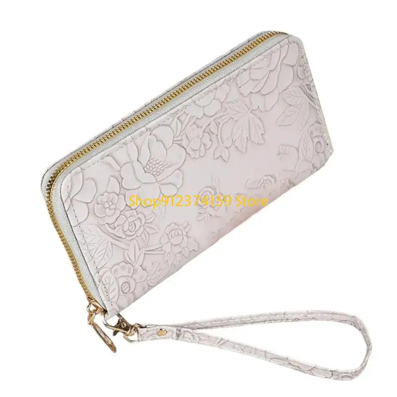 G5AE Woman Korean Styles Wallets Large Capacity Coin Purse Long Wallets with Card Slots Phone Bag for Daily Travel
G5AE Woman Korean Styles Wallets Large Capacity Coin Purse Long Wallets with Card Slots Phone Bag for Daily Travel