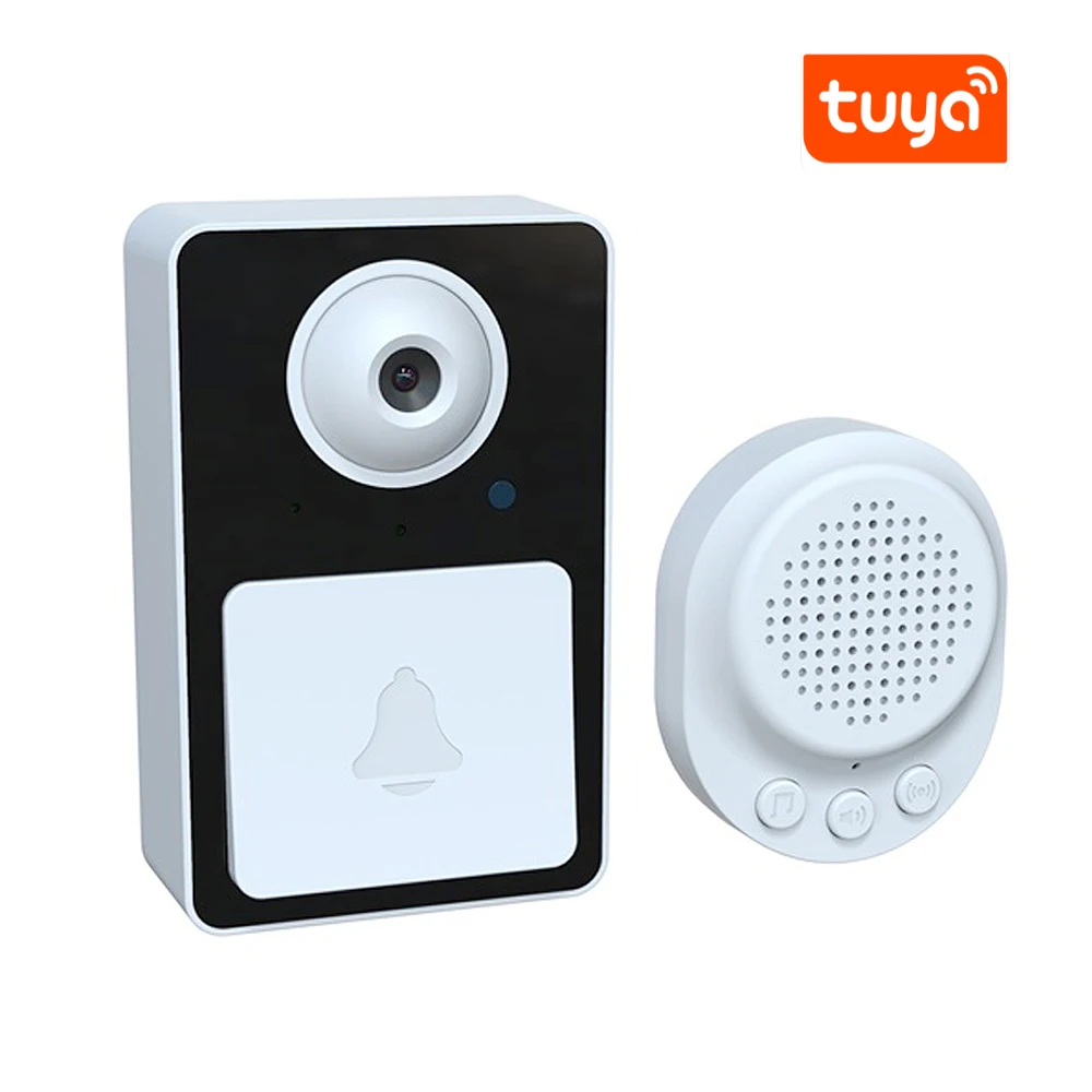 Tuya Outdoor Mini Wireless WiFi Smart Video Doorbell Professional Waterproof Security Dingdong Door Bell for Home with Camera
Tuya Outdoor Mini Wireless WiFi Smart Video Doorbell Professional Waterproof Security Dingdong Door Bell for Home with Camera