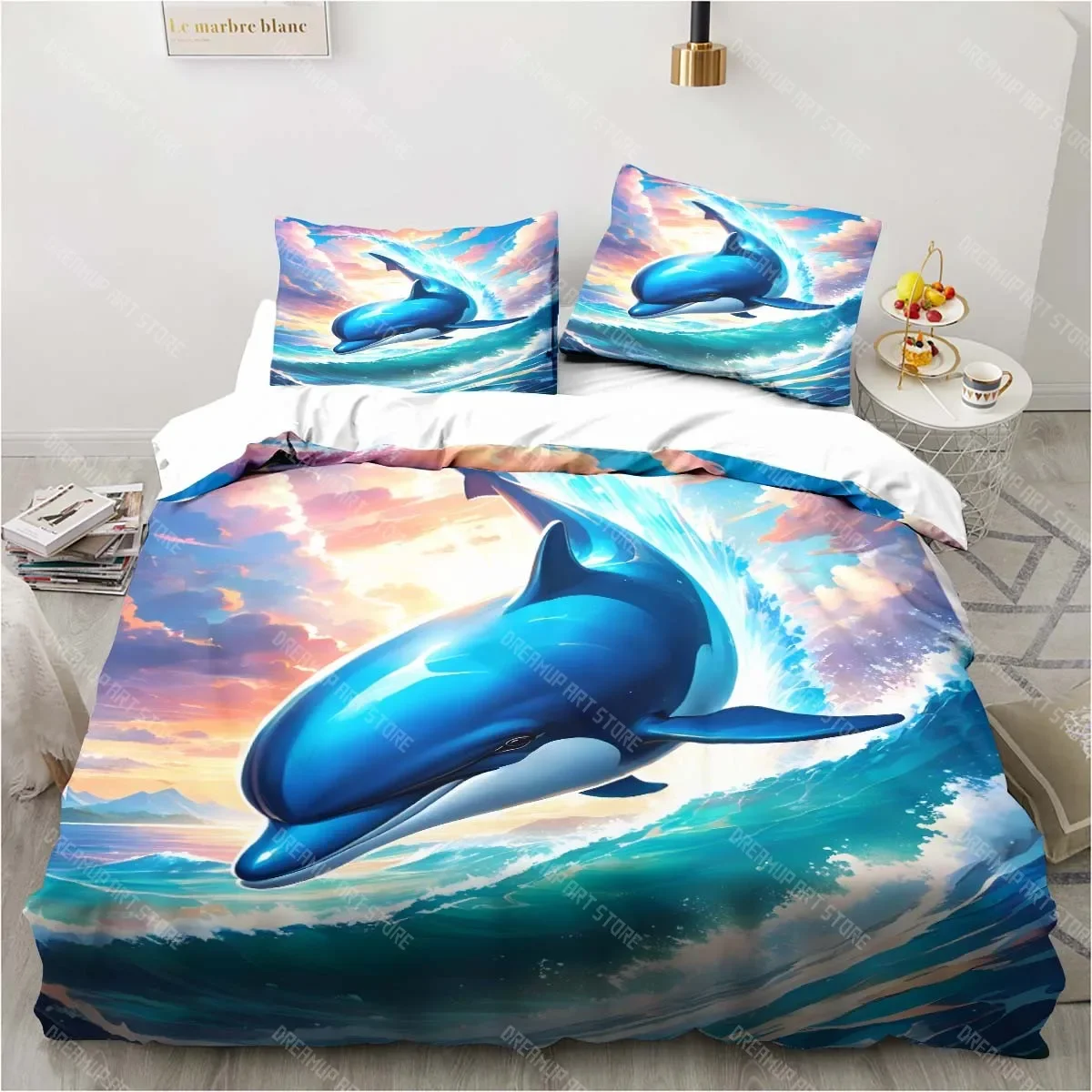 Ocean World Подводный мир Комплект постельного белья с принтом дельфинов Спальня Домашний декор Покрывало Наволочка Пододеяльник Комплект постельного белья Роскошный
Ocean World Подводный мир Комплект постельного белья с принтом дельфинов Спальня Домашний декор Покрывало Наволочка Пододеяльник Комплект постельного белья Роскошный