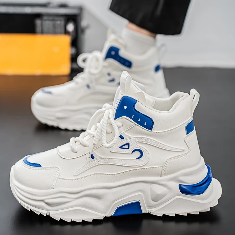 Мужская повседневная обувь на толстой подошве, удобные дышащие кроссовки на шнуровке, подходящие для занятий спортом на открытом воздухе, всесезонные Zapatillas
Мужская повседневная обувь на толстой подошве, удобные дышащие кроссовки на шнуровке, подходящие для занятий спортом на открытом воздухе, всесезонные Zapatillas