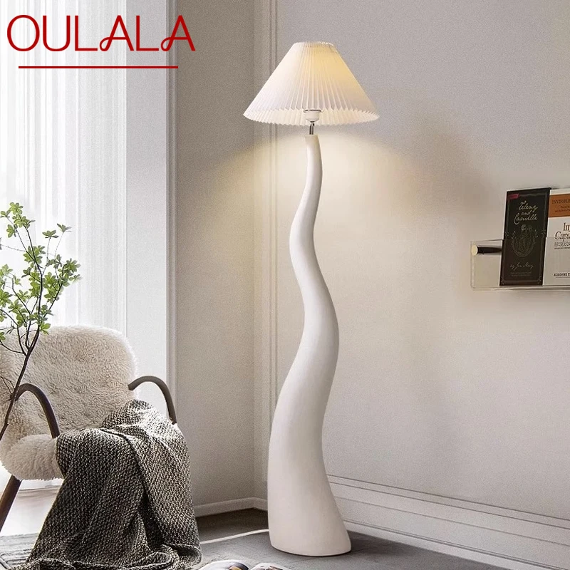 OULALA Nordic Cream Style Floor Lamp French Style Living Room Bedroom Creative Curved Decorative Atmosphere
OULALA Nordic Cream Style Floor Lamp French Style Living Room Bedroom Creative Curved Decorative Atmosphere