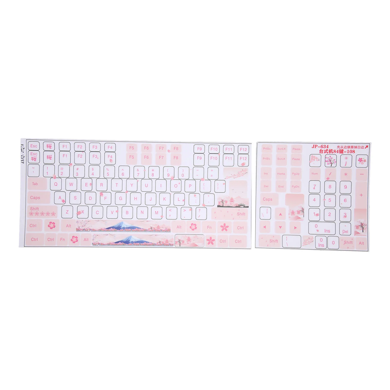 Keyboard Stickers Universal Desktop Computer Mechanical Keyboard Clear Beautiful English Keycap Button Stickers new
Keyboard Stickers Universal Desktop Computer Mechanical Keyboard Clear Beautiful English Keycap Button Stickers new