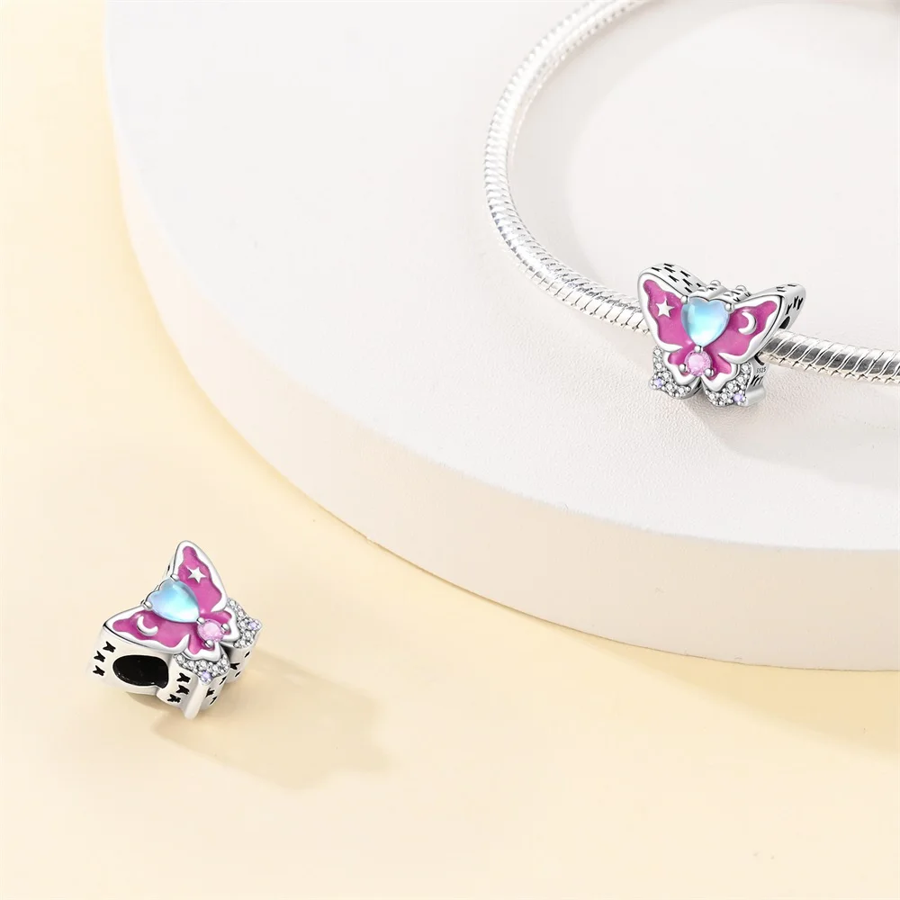 Розовые подвески-бабочки из стерлингового серебра 925 пробы, оригинальные бусины, подходят оригинальные подвески 925, браслет, бусины, ювелирные изделия, подарки для женщин
Розовые подвески-бабочки из стерлингового серебра 925 пробы, оригинальные бусины, подходят оригинальные подвески 925, браслет, бусины, ювелирные изделия, подарки для женщин