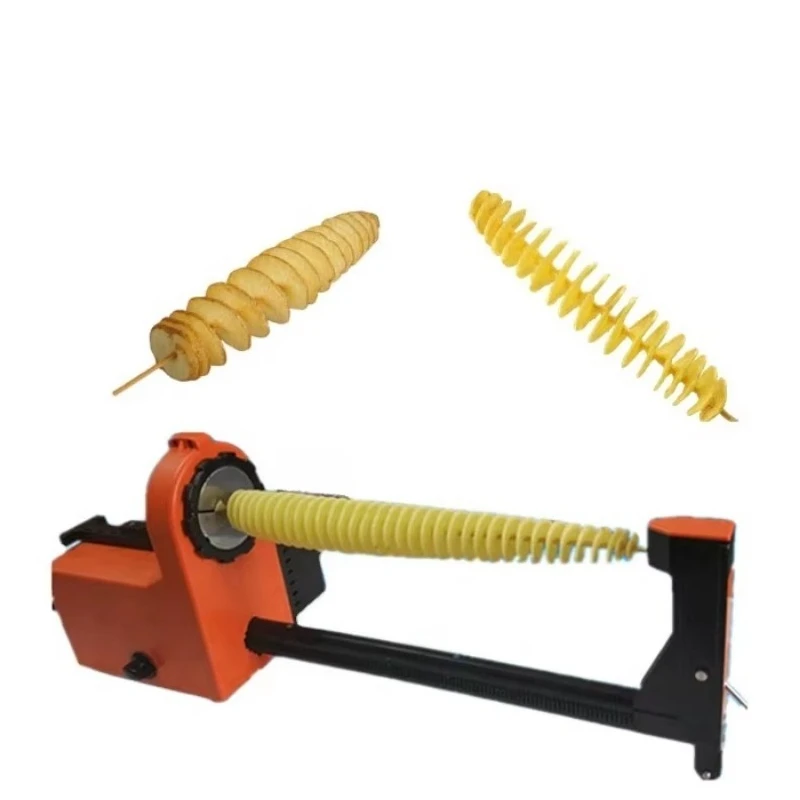 Electric tornado potato chip machine/automatic potato chip stretching and cutting machine
Electric tornado potato chip machine/automatic potato chip stretching and cutting machine