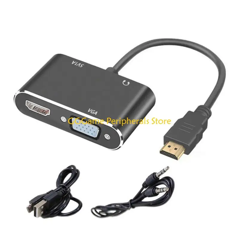 U55B High Quality Connection To VGA Cable Including Sound Output For Projectors And Monitors