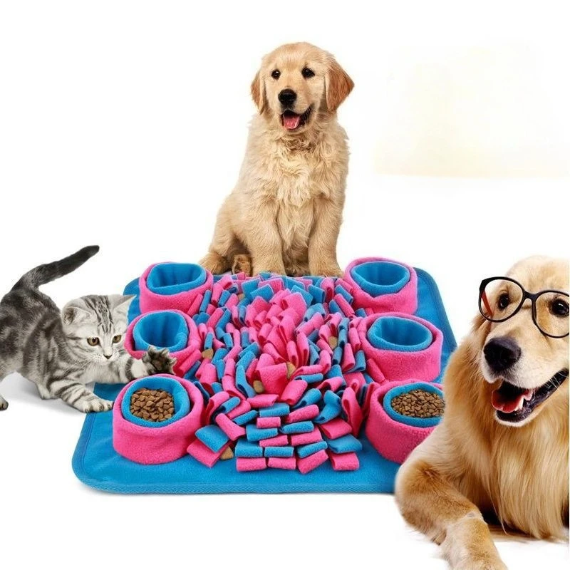 Pet Sniffing Pad Indoor Dog Walking Artifact Pet Sniffing Release Energy Treasure Hunting Blanket Slow Food Blanket Wholesale
Pet Sniffing Pad Indoor Dog Walking Artifact Pet Sniffing Release Energy Treasure Hunting Blanket Slow Food Blanket Wholesale