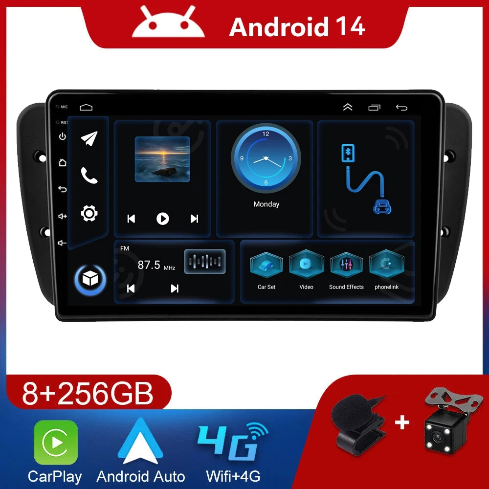 Для Seat Ibiza 6J 2009 -2010 2011 2012 2013 навигация GPS автомобильное радио беспроводное Carplay Android 14,0 Автомобильное видео стерео 4G + Wifi DSP
Для Seat Ibiza 6J 2009 -2010 2011 2012 2013 навигация GPS автомобильное радио беспроводное Carplay Android 14,0 Автомобильное видео стерео 4G + Wifi DSP