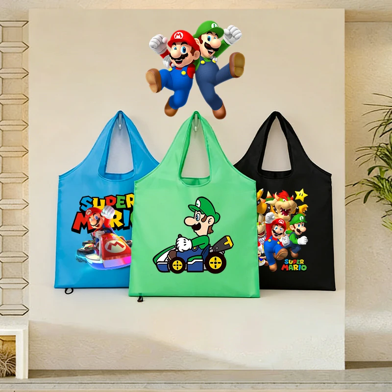Cute Marioed Eco-Friendly Folding Shopping Bag Game Cartoon Easy To Carry Foldable Reusable Case Large Capacity Storage Hand Bag
Cute Marioed Eco-Friendly Folding Shopping Bag Game Cartoon Easy To Carry Foldable Reusable Case Large Capacity Storage Hand Bag