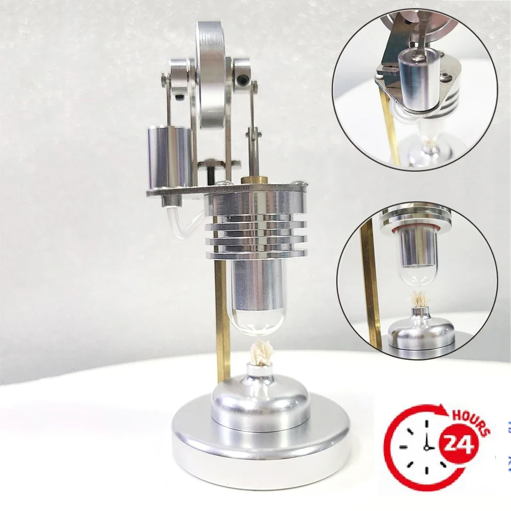 MINI Vertical Stirling Engine DIY Micro Engine Model Science Experiment Toy Birthday Gift
MINI Vertical Stirling Engine DIY Micro Engine Model Science Experiment Toy Birthday Gift