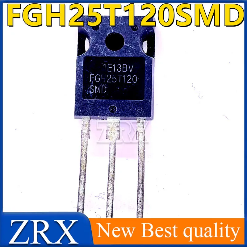 5Pcs/Lot New imported original FGH25T120SMD triode IGBT single tube welding machine 25A 1200V In Stock
5Pcs/Lot New imported original FGH25T120SMD triode IGBT single tube welding machine 25A 1200V In Stock