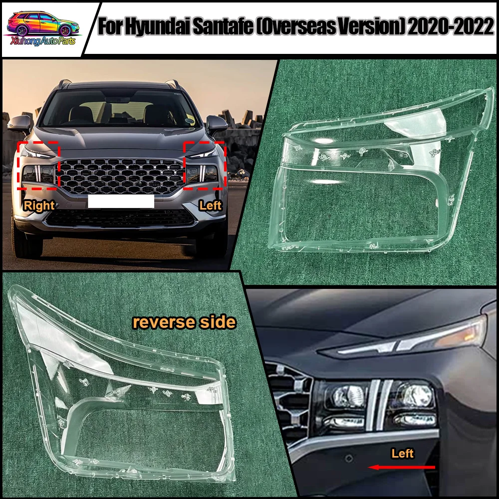 Headlight Shell Mask Lens Plexiglass For 2020 2021-2022 Hyundai Santafe (Overseas Version) Headlamp Cover Transparent Lampshade
Headlight Shell Mask Lens Plexiglass For 2020 2021-2022 Hyundai Santafe (Overseas Version) Headlamp Cover Transparent Lampshade