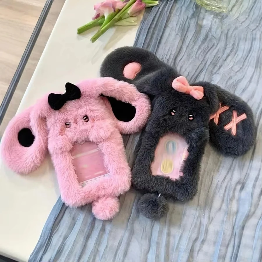 1PCS Plush Photocard Holder Cute Cartoon Animal Design Soft ID Credit Card Protector Band Photo Card Sleeve
1PCS Plush Photocard Holder Cute Cartoon Animal Design Soft ID Credit Card Protector Band Photo Card Sleeve
