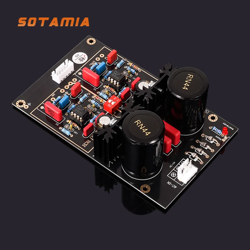 SOTAMIA DUAL Line Singing Amplifier Vinyl Record Player MM MC Cartridge Singing Audio Amplifier Finished Board
SOTAMIA DUAL Line Singing Amplifier Vinyl Record Player MM MC Cartridge Singing Audio Amplifier Finished Board