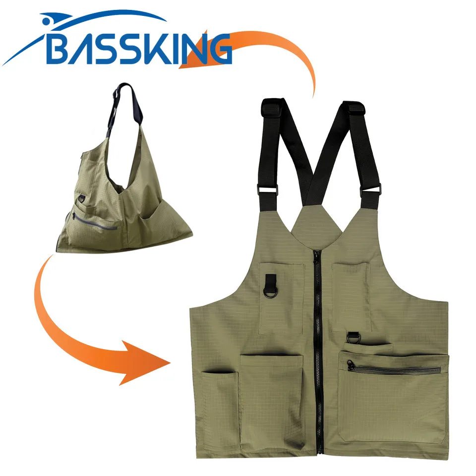 Водонепроницаемый жилет для рыбалки Bassking, спортивный жилет на открытом воздухе, пеший туризм, велоспорт, регулируемый жилет, портативный рюкзак, карман для рыболовных снастей
Водонепроницаемый жилет для рыбалки Bassking, спортивный жилет на открытом воздухе, пеший туризм, велоспорт, регулируемый жилет, портативный рюкзак, карман для рыболовных снастей