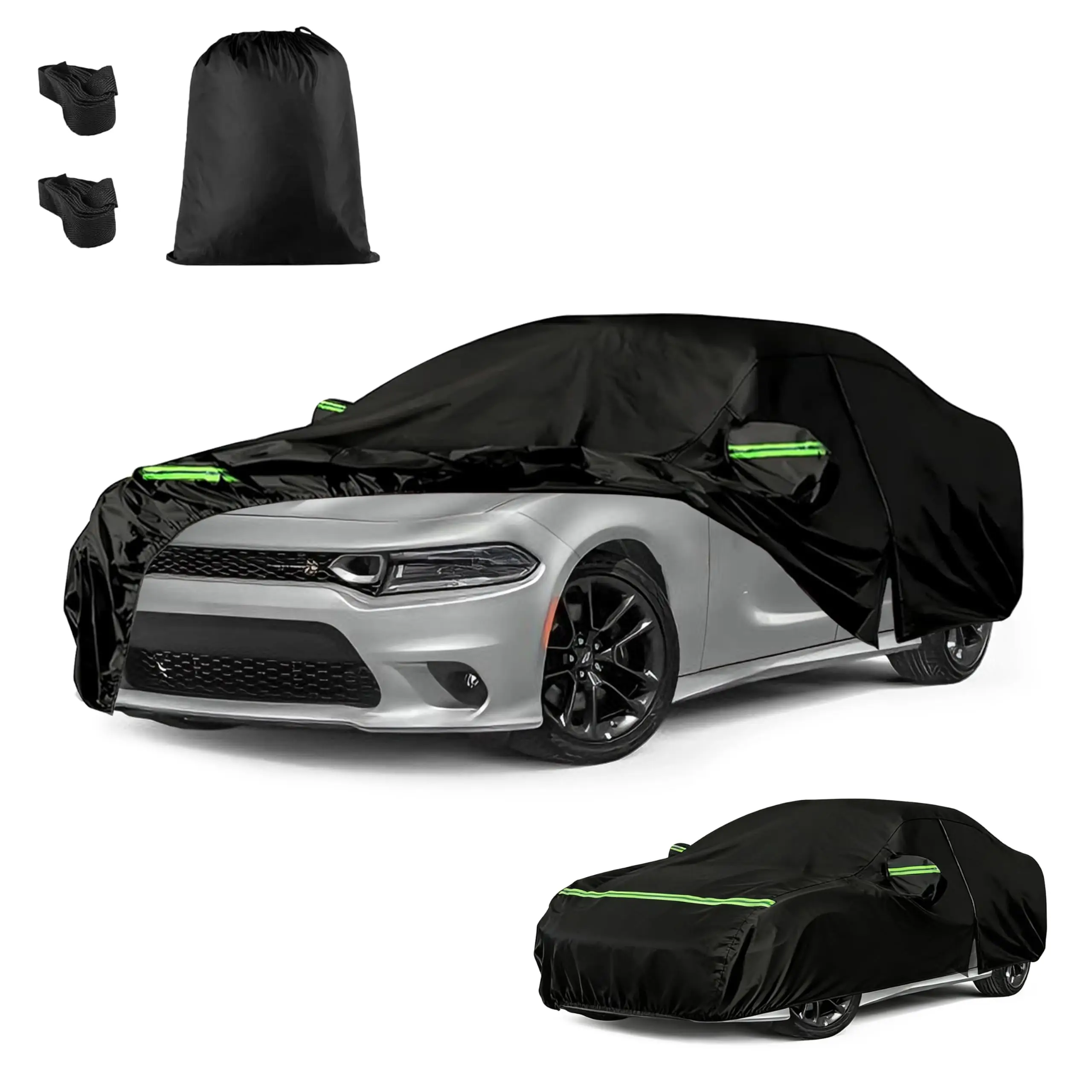 Custom Fit All-Weather Car Cover For Sedan 2006–2026, Waterproof Windproof UV And Dust Resistant With Side Zipper
Custom Fit All-Weather Car Cover For Sedan 2006–2026, Waterproof Windproof UV And Dust Resistant With Side Zipper