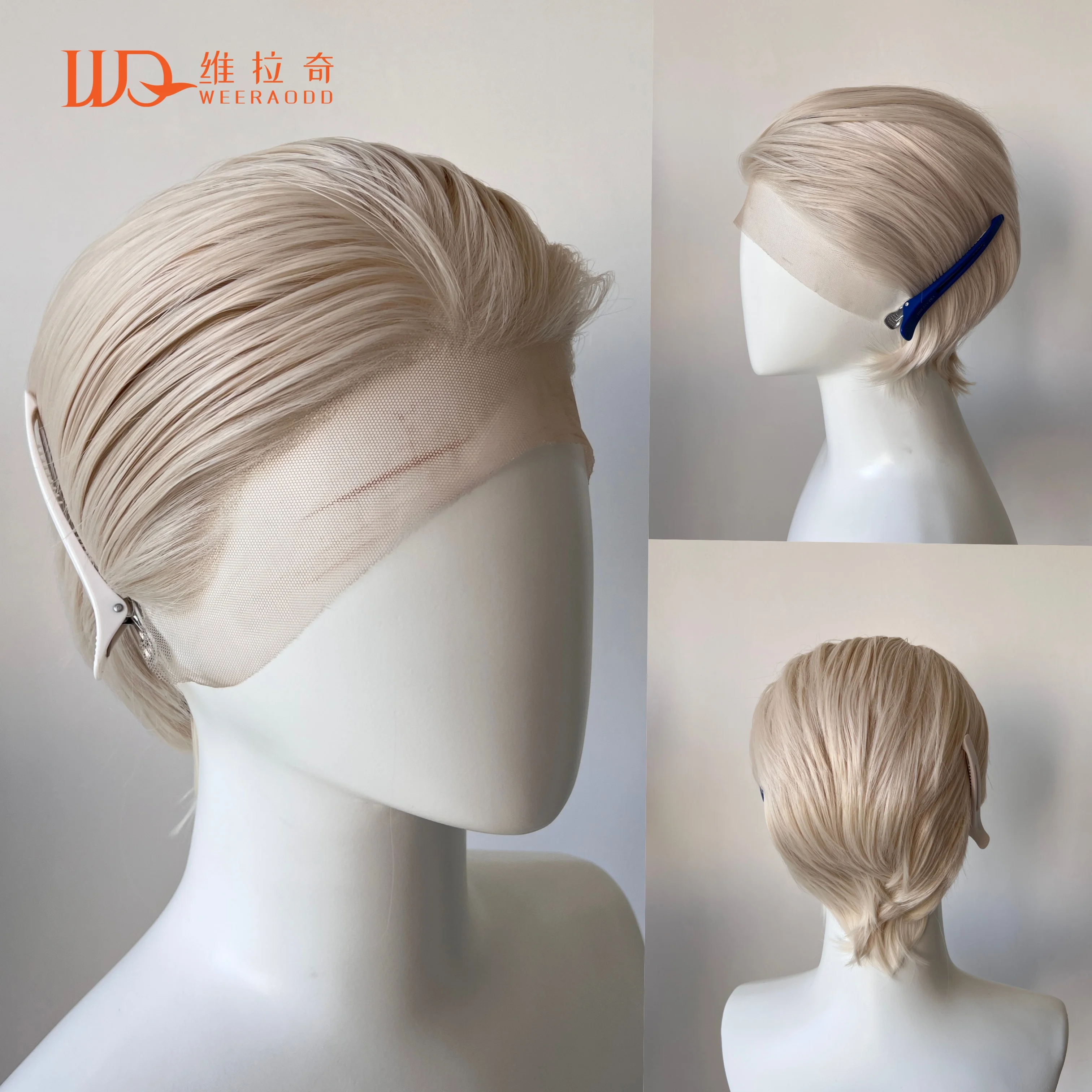 Платиновый блондин парик фронта шнурка для мужчин Фронтальное кружево термостойкое волокно с высококачественным синтетическим париком 6 дюймов для косплея
Платиновый блондин парик фронта шнурка для мужчин Фронтальное кружево термостойкое волокно с высококачественным синтетическим париком 6 дюймов для косплея