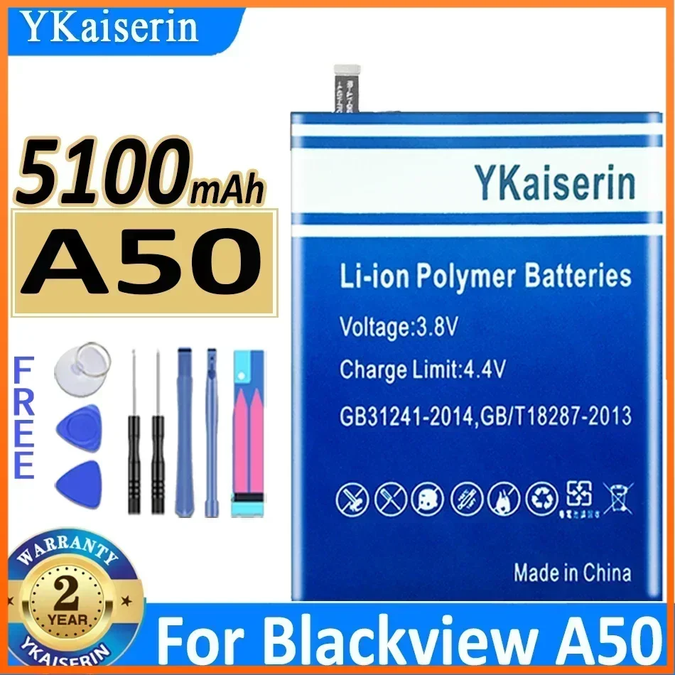 YKaiserin A50 (LI 436382 JLY) A55 (Ли 446586 JLY) Аккумулятор 5100 мАч - 5500 мАч для Blackview A50 A55 Bateria большой емкости + Track NO
YKaiserin A50 (LI 436382 JLY) A55 (Ли 446586 JLY) Аккумулятор 5100 мАч - 5500 мАч для Blackview A50 A55 Bateria большой емкости + Track NO