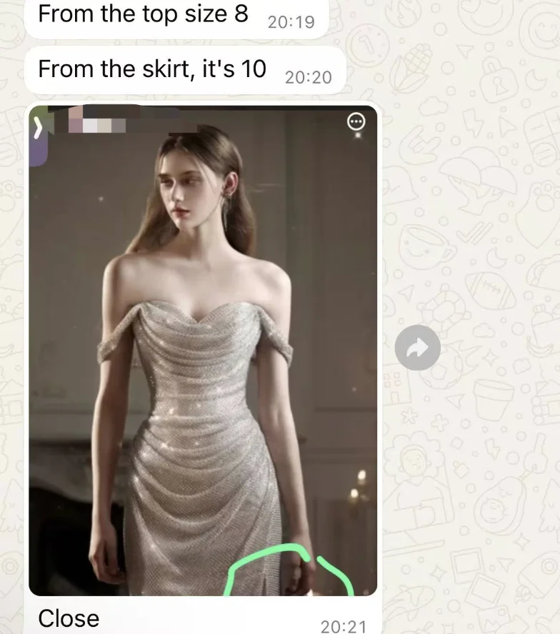 Special Link for Client Extra fee Taxes Custom Dress DHL fee Price Difference Clearance Dress
Special Link for Client Extra fee Taxes Custom Dress DHL fee Price Difference Clearance Dress