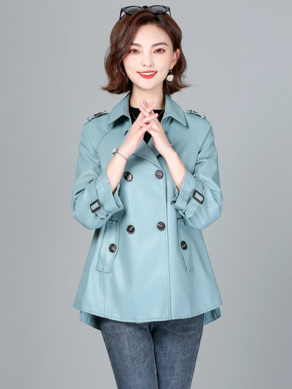 Women's Short Leather Jacket Loose Fit Real Leather Spring 2026 New Style Large Size Handmade Sheepskin Korean Version
Women's Short Leather Jacket Loose Fit Real Leather Spring 2026 New Style Large Size Handmade Sheepskin Korean Version