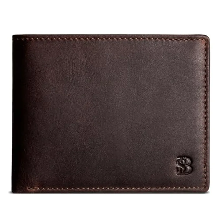 SERMAN BRANDS Full Grain Leather Wallet for Men RFID Blocking Extra Capacity Bifold Wallet with ID Windows Ultra Strong Stitchi
SERMAN BRANDS Full Grain Leather Wallet for Men RFID Blocking Extra Capacity Bifold Wallet with ID Windows Ultra Strong Stitchi