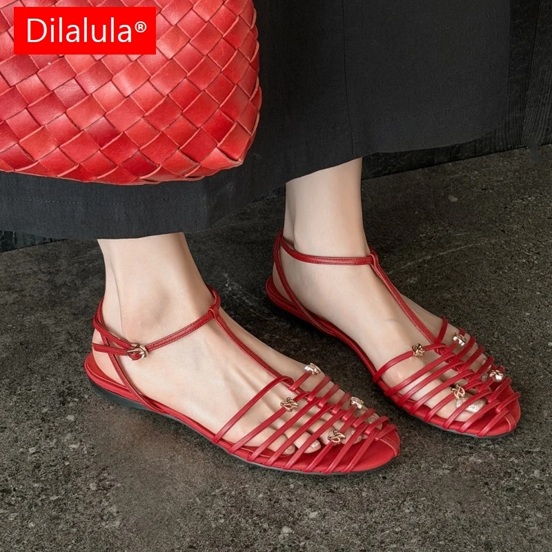 Dilalula 2026 Newest Narrow Band Sandals Women Flat Heel T-Strap Vaction Sandals Young Women Summer Daily Walk Shoes
Dilalula 2026 Newest Narrow Band Sandals Women Flat Heel T-Strap Vaction Sandals Young Women Summer Daily Walk Shoes