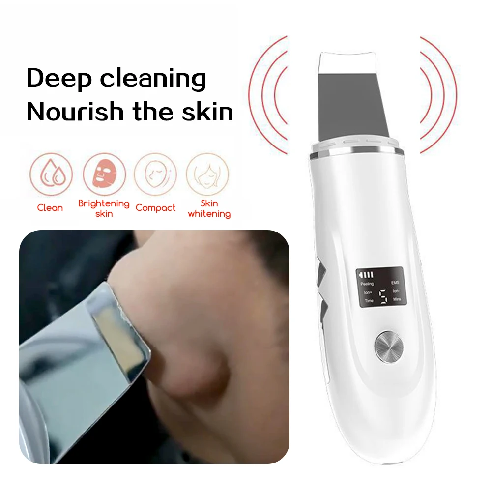 Professional Ultrasonic Face Cleansing Device Deep Cleansing Skin Spatula For Home Travel
Professional Ultrasonic Face Cleansing Device Deep Cleansing Skin Spatula For Home Travel