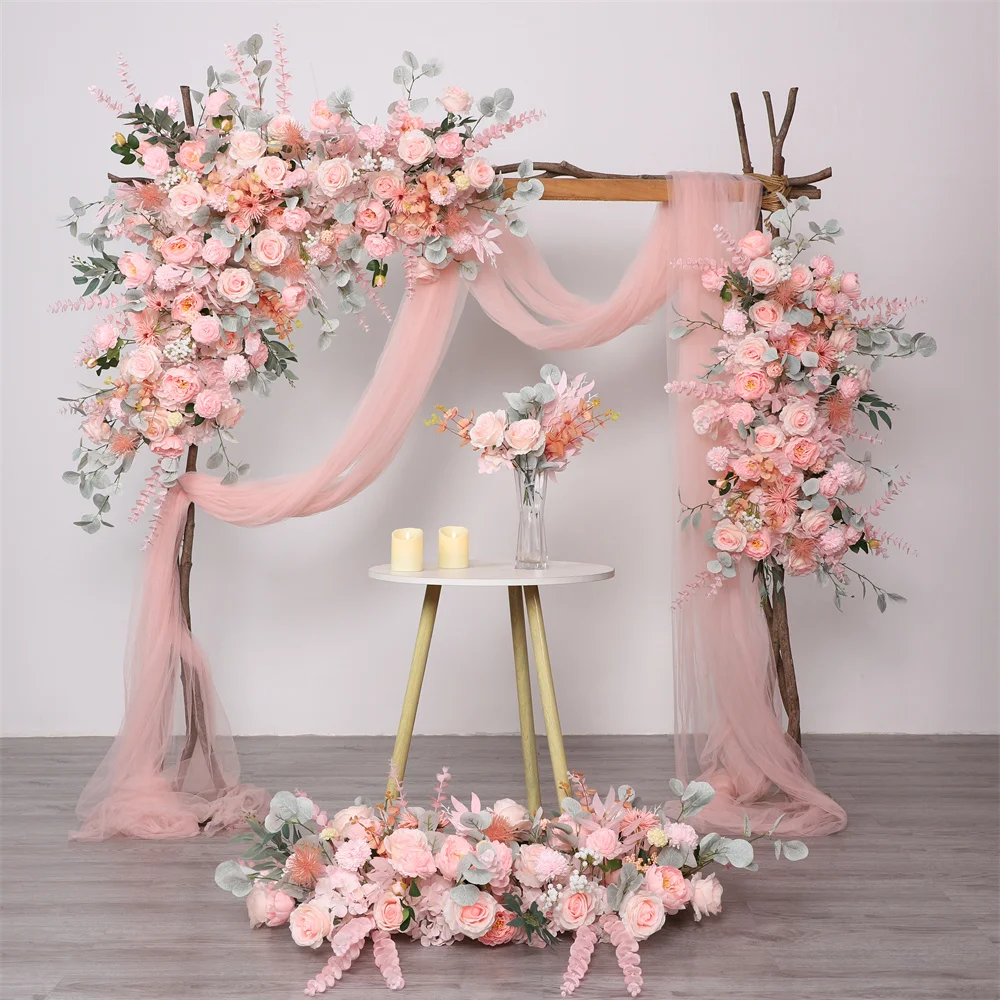 Pink Series Floral Arrangement for Weeding Party Decorations Customized Artificial Peony Baby Breath Flower Event Backdrop Decor
Pink Series Floral Arrangement for Weeding Party Decorations Customized Artificial Peony Baby Breath Flower Event Backdrop Decor