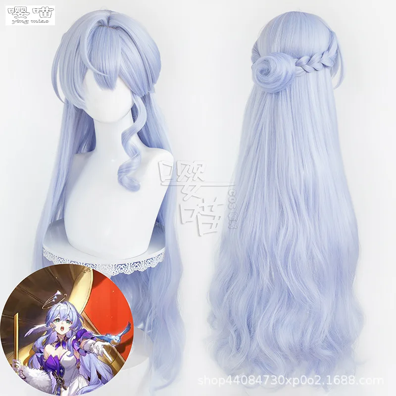 Game Honkai: Star Rail Robin Cosplay Wig 95CM Light Blue Heat Resistant Synthetic Hair Anime Robin Cosplay Wigs Halloween Party
Game Honkai: Star Rail Robin Cosplay Wig 95CM Light Blue Heat Resistant Synthetic Hair Anime Robin Cosplay Wigs Halloween Party