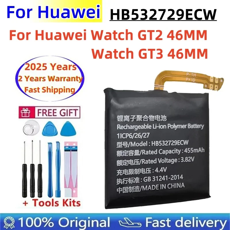 Быстрая доставка, аккумулятор большой емкости HB532729ECW для Huawei GT2 Pro GT2Pro, аккумуляторы для умных часов + бесплатные инструменты
Быстрая доставка, аккумулятор большой емкости HB532729ECW для Huawei GT2 Pro GT2Pro, аккумуляторы для умных часов + бесплатные инструменты