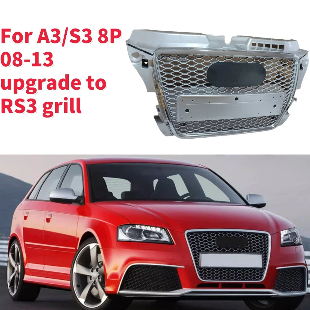 For RS3 Style Front Sport Hex Mesh Honeycomb Hood Grill for Audi A3/S3 8P 2009 2010 2011 2012 2013 New
For RS3 Style Front Sport Hex Mesh Honeycomb Hood Grill for Audi A3/S3 8P 2009 2010 2011 2012 2013 New