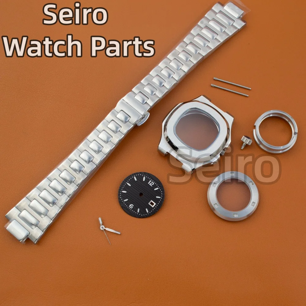 Fit Nautilus NH05 Watch Case Sapphire Glass for NH05 NH06 Movement 10BAR Waterproof 316L Stainless Steel Lady Watch Accessories
Fit Nautilus NH05 Watch Case Sapphire Glass for NH05 NH06 Movement 10BAR Waterproof 316L Stainless Steel Lady Watch Accessories